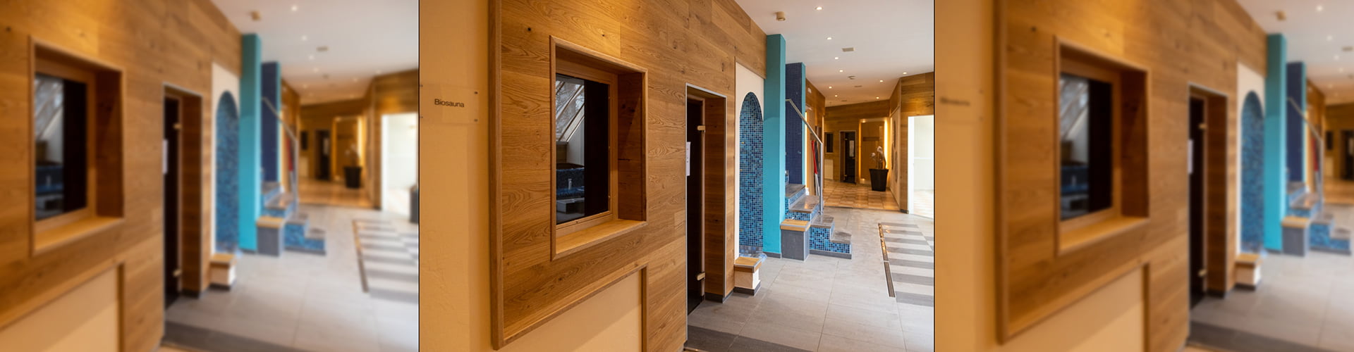 Sauna- und Wellnesslandschaft im WOF1 Fitnessstudio Aachen